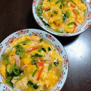 カニカマで簡単に天津飯(風)